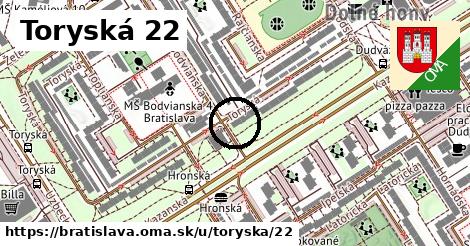 Toryská 22, Bratislava