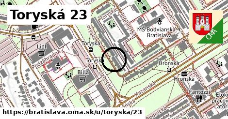 Toryská 23, Bratislava