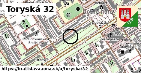Toryská 32, Bratislava