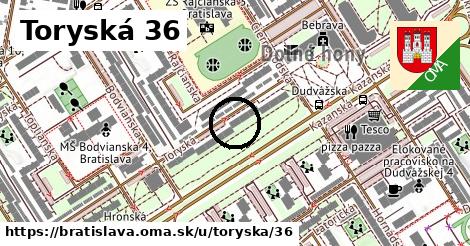 Toryská 36, Bratislava