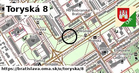 Toryská 8, Bratislava