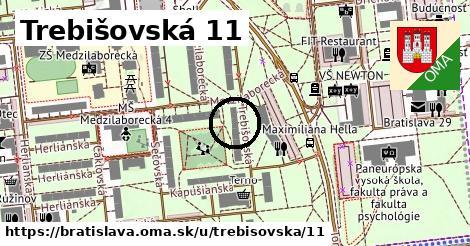 Trebišovská 11, Bratislava