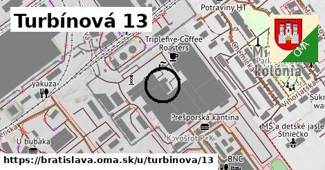 Turbínová 13, Bratislava