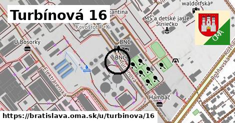 Turbínová 16, Bratislava