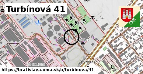 Turbínová 41, Bratislava