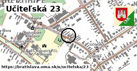 Učiteľská 23, Bratislava