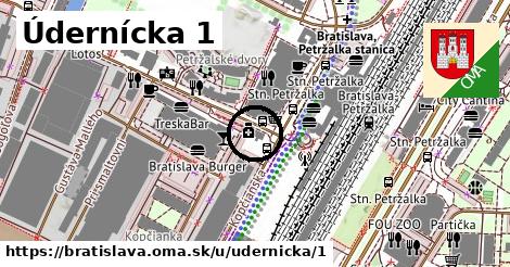 Údernícka 1, Bratislava