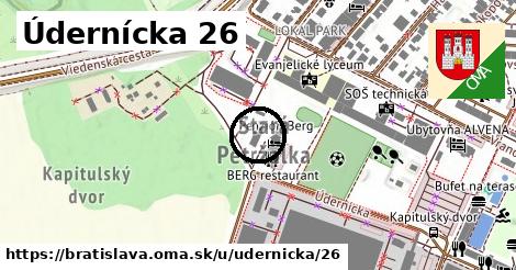 Údernícka 26, Bratislava