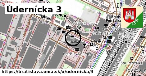 Údernícka 3, Bratislava