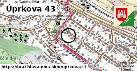 Úprkova 43, Bratislava