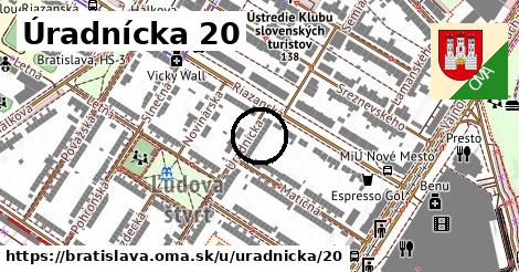 Úradnícka 20, Bratislava