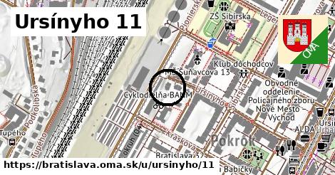 Ursínyho 11, Bratislava