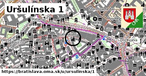 Uršulínska 1, Bratislava