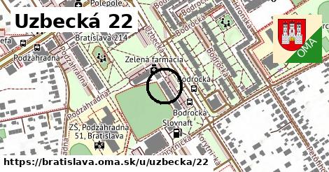 Uzbecká 22, Bratislava