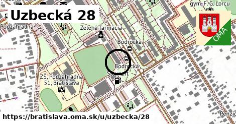 Uzbecká 28, Bratislava