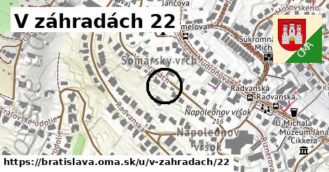 V záhradách 22, Bratislava