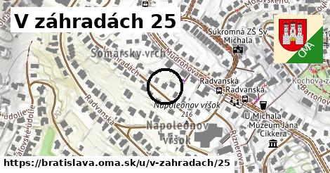 V záhradách 25, Bratislava