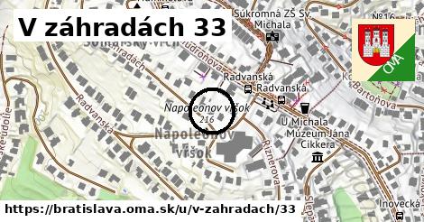 V záhradách 33, Bratislava