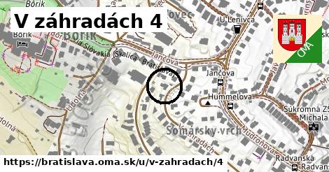 V záhradách 4, Bratislava