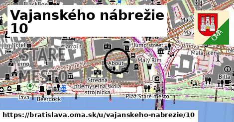 Vajanského nábrežie 10, Bratislava