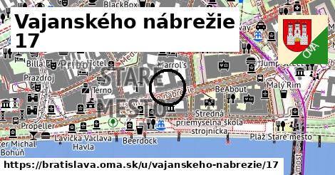 Vajanského nábrežie 17, Bratislava