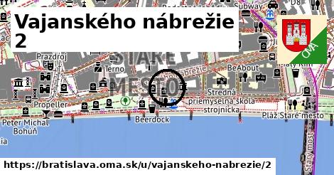 Vajanského nábrežie 2, Bratislava