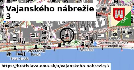 Vajanského nábrežie 3, Bratislava