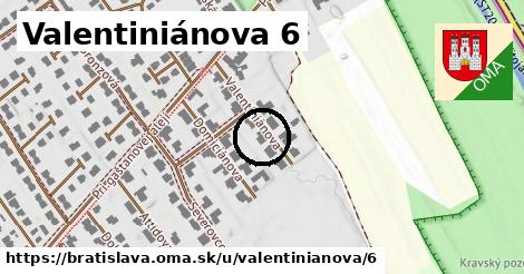 Valentiniánova 6, Bratislava