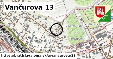 Vančurova 13, Bratislava