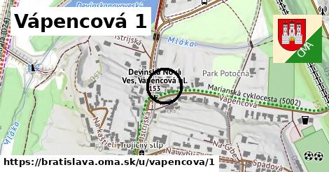 Vápencová 1, Bratislava