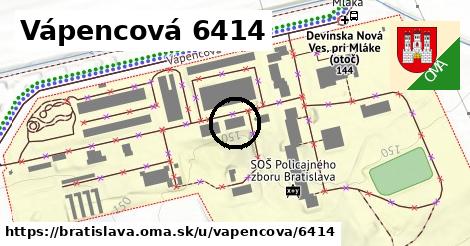 Vápencová 6414, Bratislava