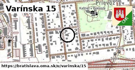 Varínska 15, Bratislava