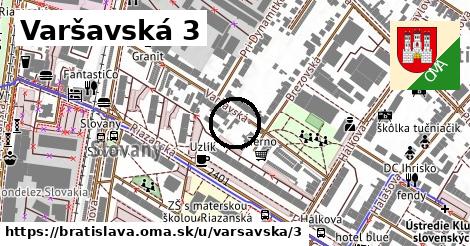 Varšavská 3, Bratislava