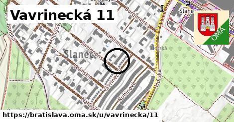 Vavrinecká 11, Bratislava