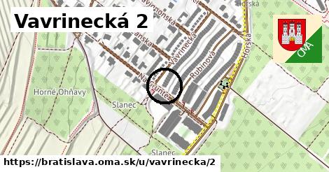 Vavrinecká 2, Bratislava