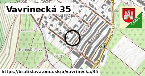 Vavrinecká 35, Bratislava