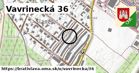 Vavrinecká 36, Bratislava