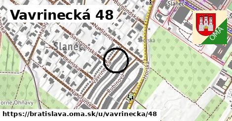 Vavrinecká 48, Bratislava
