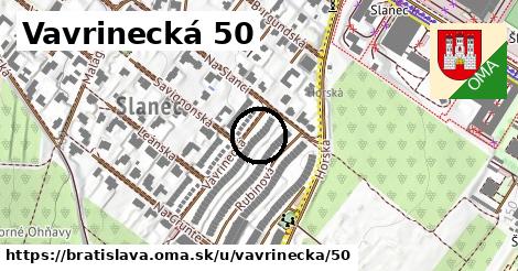 Vavrinecká 50, Bratislava