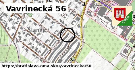 Vavrinecká 56, Bratislava