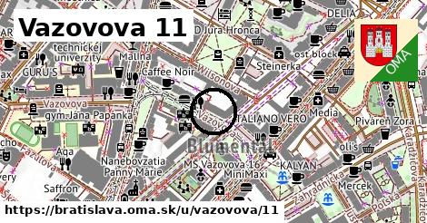 Vazovova 11, Bratislava