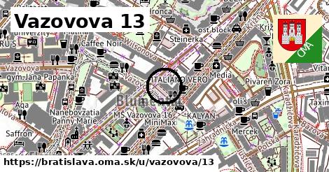 Vazovova 13, Bratislava