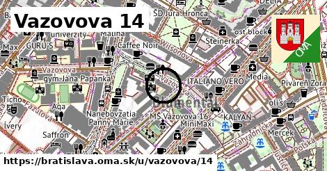 Vazovova 14, Bratislava