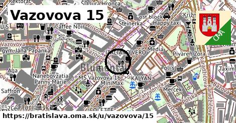 Vazovova 15, Bratislava