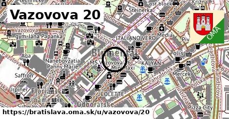 Vazovova 20, Bratislava