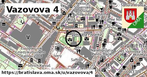 Vazovova 4, Bratislava