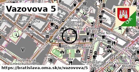 Vazovova 5, Bratislava