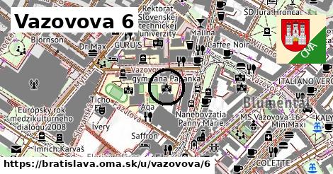 Vazovova 6, Bratislava
