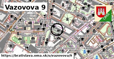 Vazovova 9, Bratislava