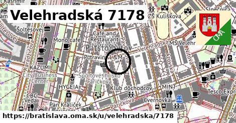 Velehradská 7178, Bratislava